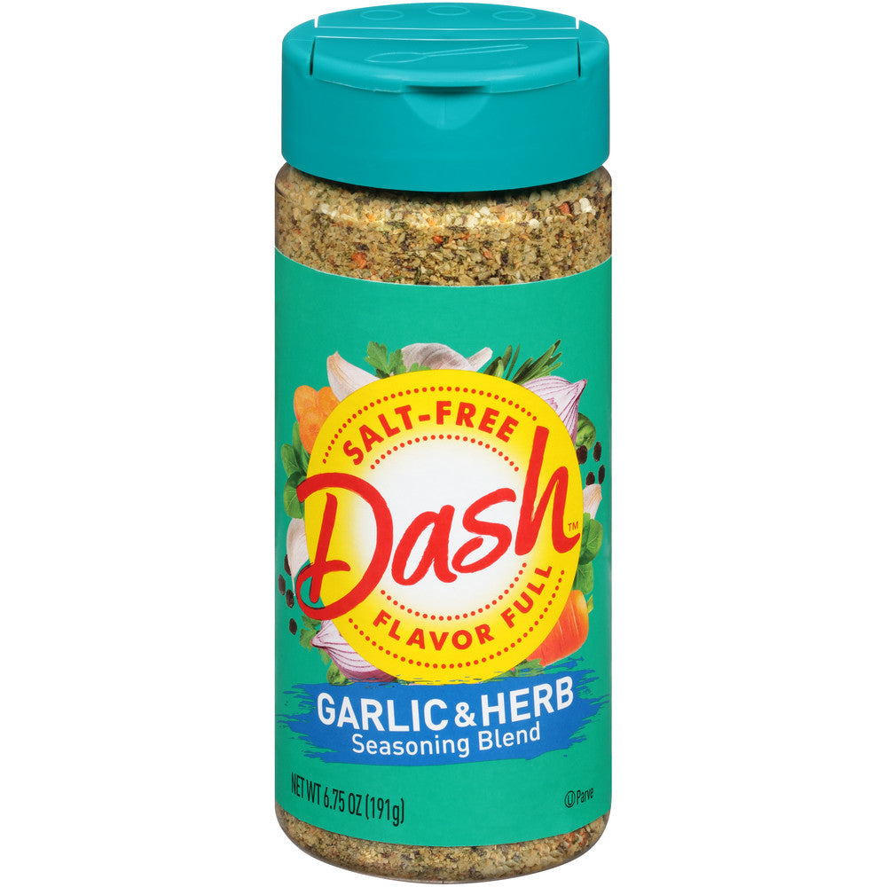 Dash Salt-Free Garlic & Herb Seasoning, 192g/6.7 oz., Bottle